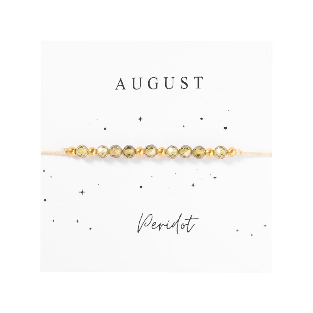 Festive Gifts Multicolor Faceted Stone Beaded Bracelet Set Delicate Fashion Jewelry for Women Daily Wear Simple Versatile Accessory