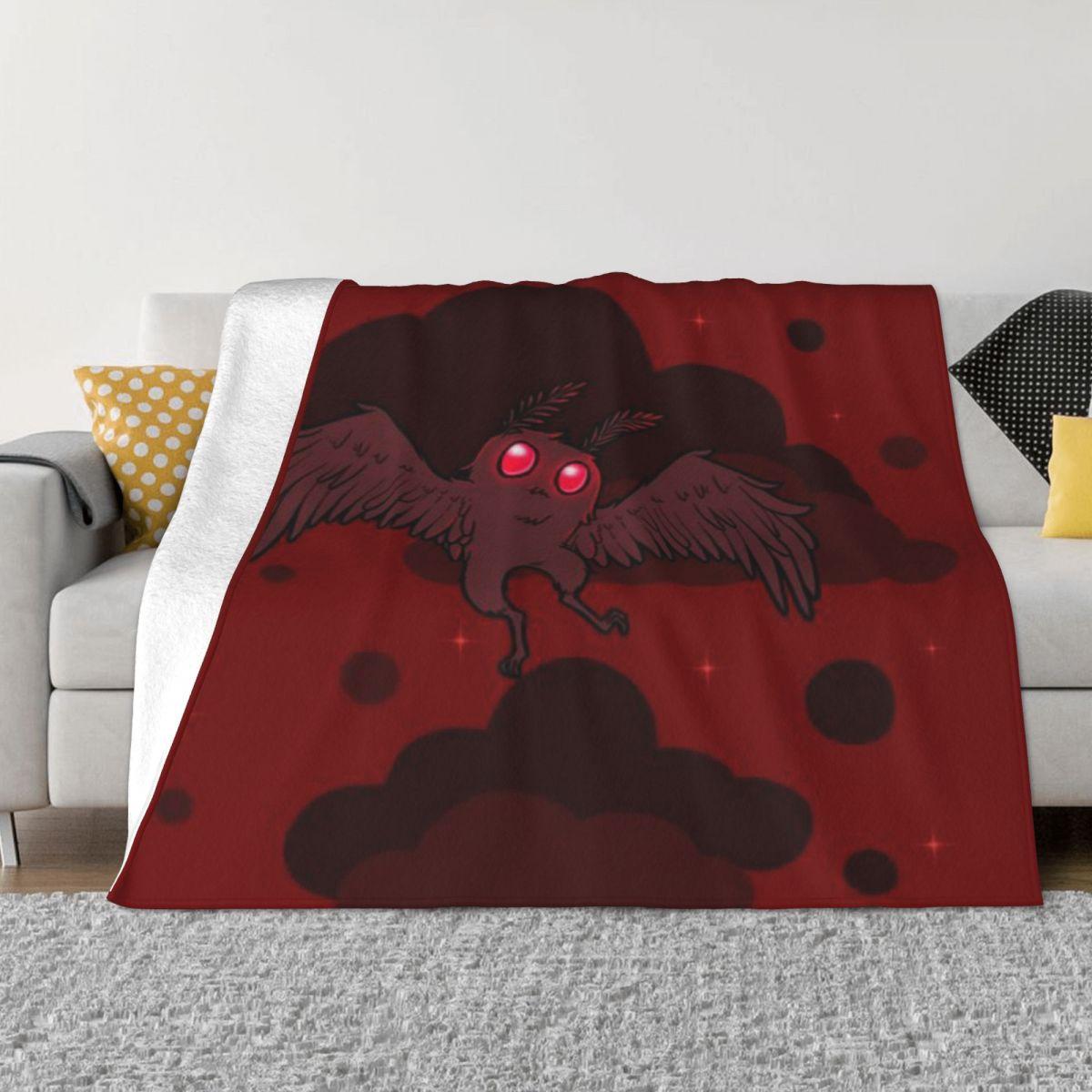 Mothman Personalized Gift An Ultra-Soft Micro Fleece Blanket 30x40in