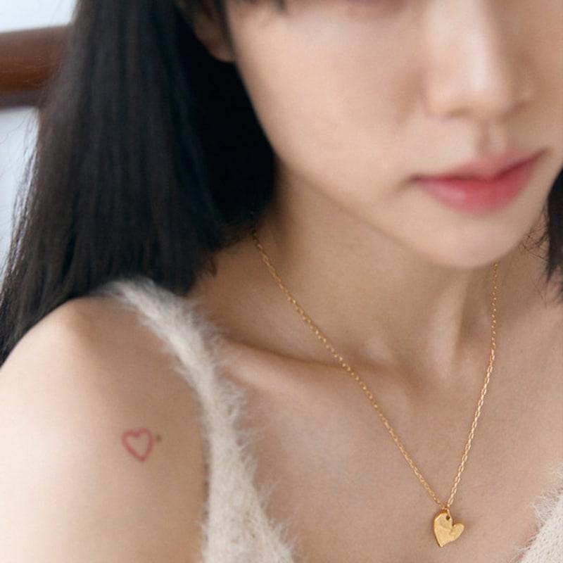 goyu HEART FOR ME NECKLACE (GOLD)