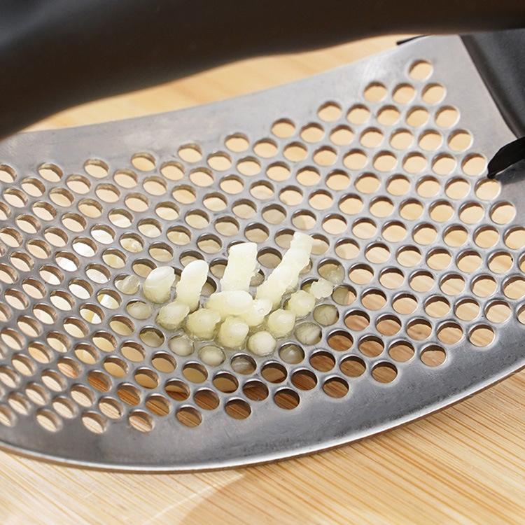 Kitchen Annular Garlic Press Garlic Press Garlic Press Annular Household Manual Stainless Steel Garlic Press Garlic Press