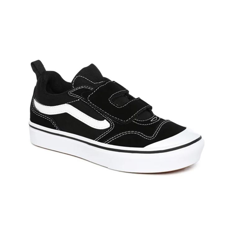 Vans Old Skool V Low Top Kids Skate Shoes Kids Sneakers Black White VN0A4U1P6BT