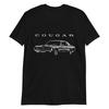 1968 Cougar XR-7 GT-E Muscle Car Sammler Kurzarm Unisex T-Shirt