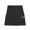 X SpongeBob SquarePants Cartoon Pattern French Print Short Skirt Women Skirts Carbon-Black L222W084