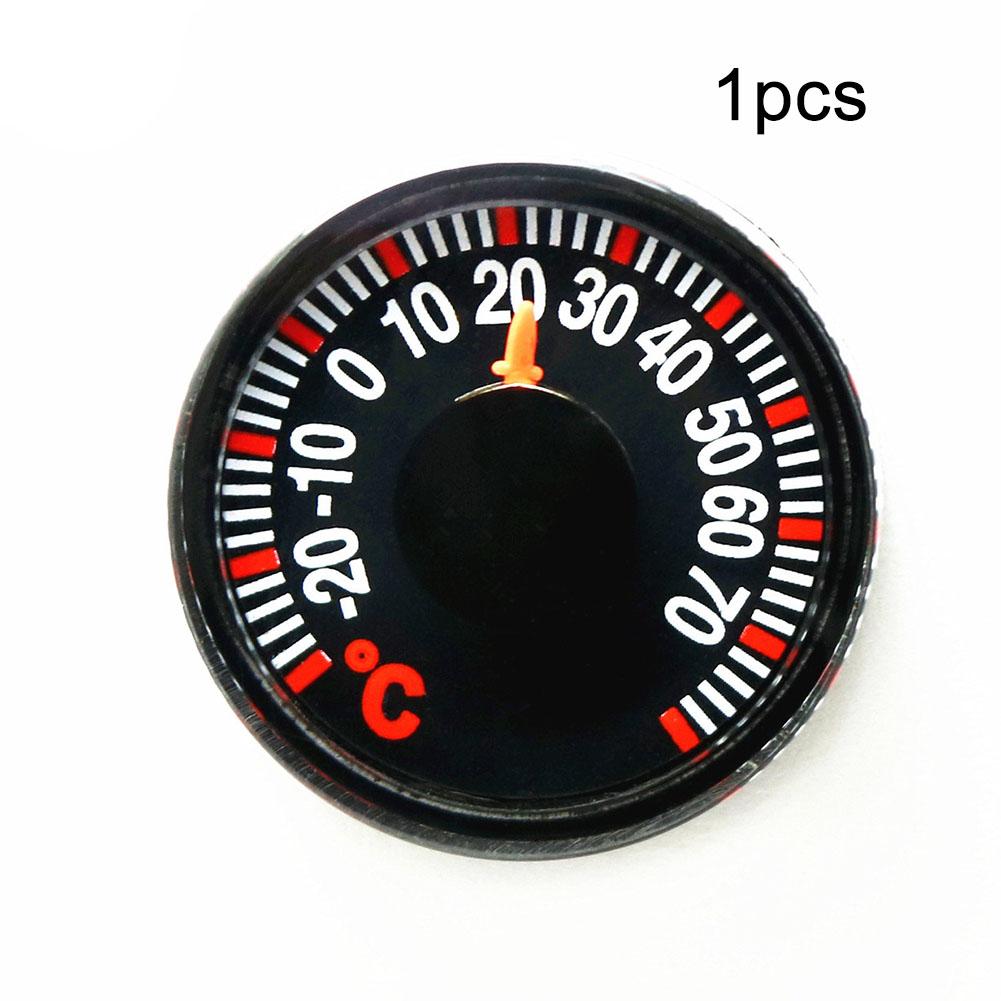 Bimetal Thermometer Gauge High Indoor Monitoring Round