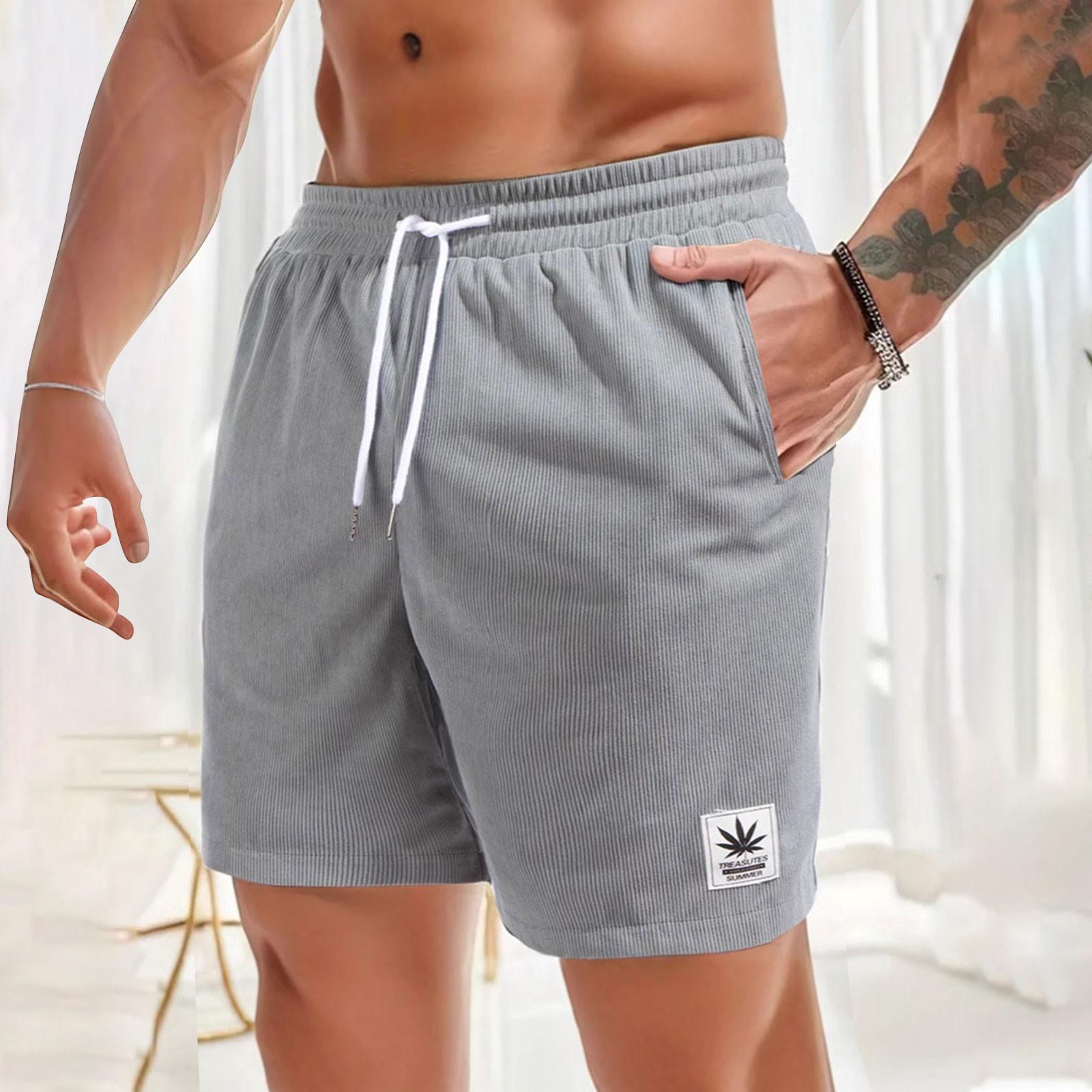 

Мужские шорты Модные повседневные брюки Спортивные шорты для тренировок по бегу S