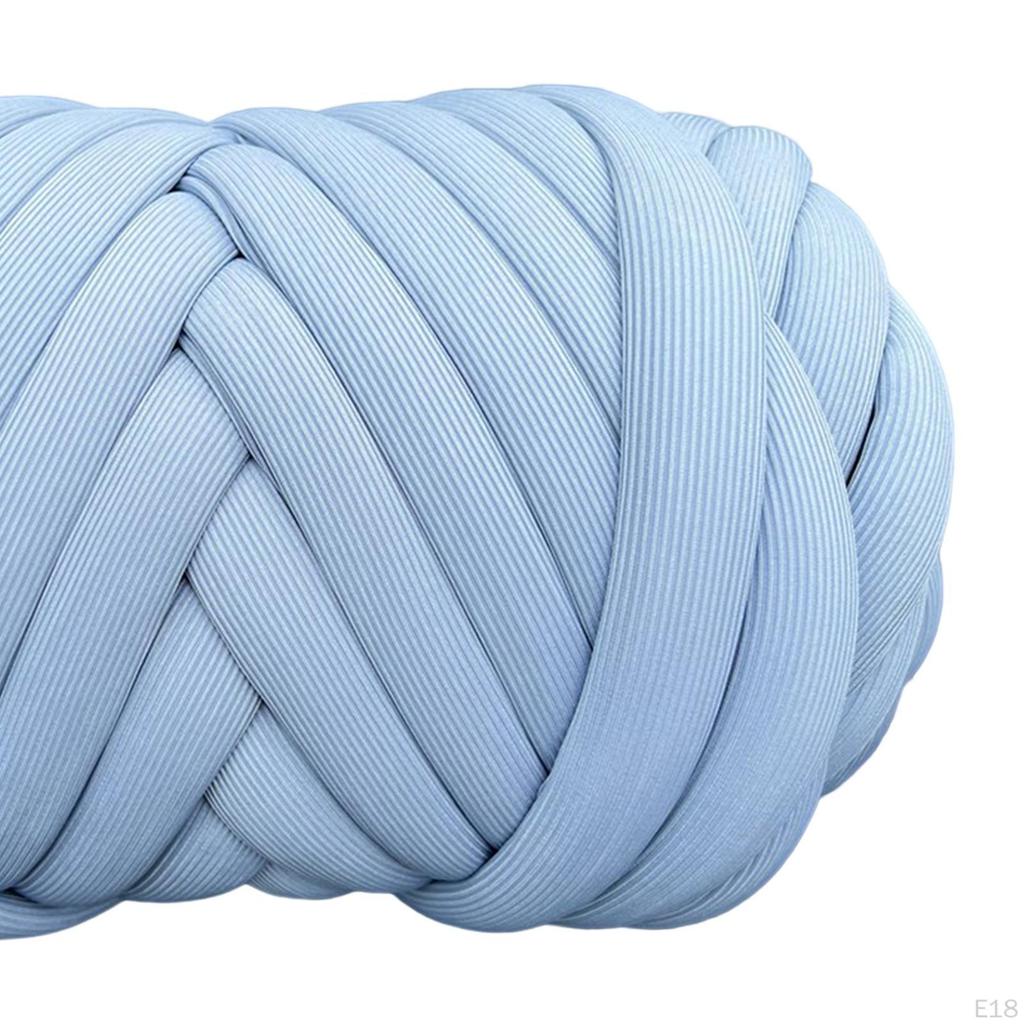 1000 G Filato Grosso, Diametro Bobina Jumbo 2,5 Cm, Lunghezza 80 M, Lavabile, Lavorato a Mano, Voluminoso