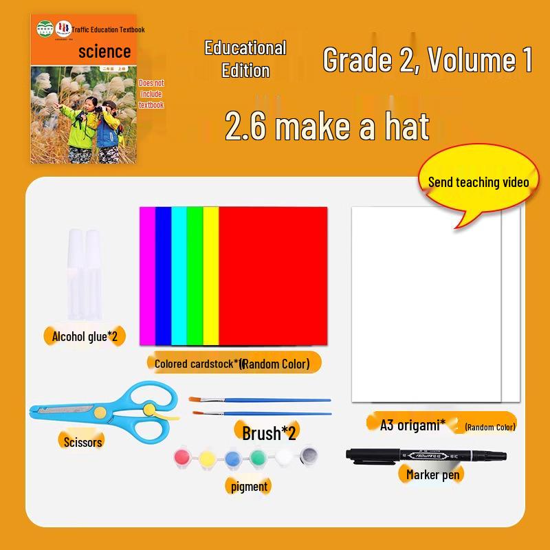 

Elementary Science Kit: Second Grade Hat-Making Experiment