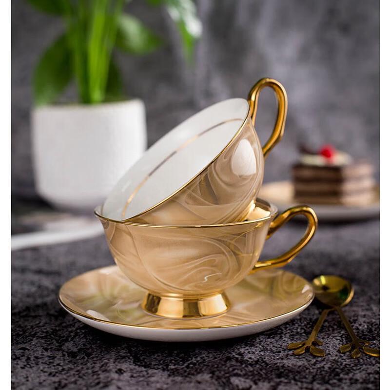 Porcelain Coffee Cup and Incense Gift Set