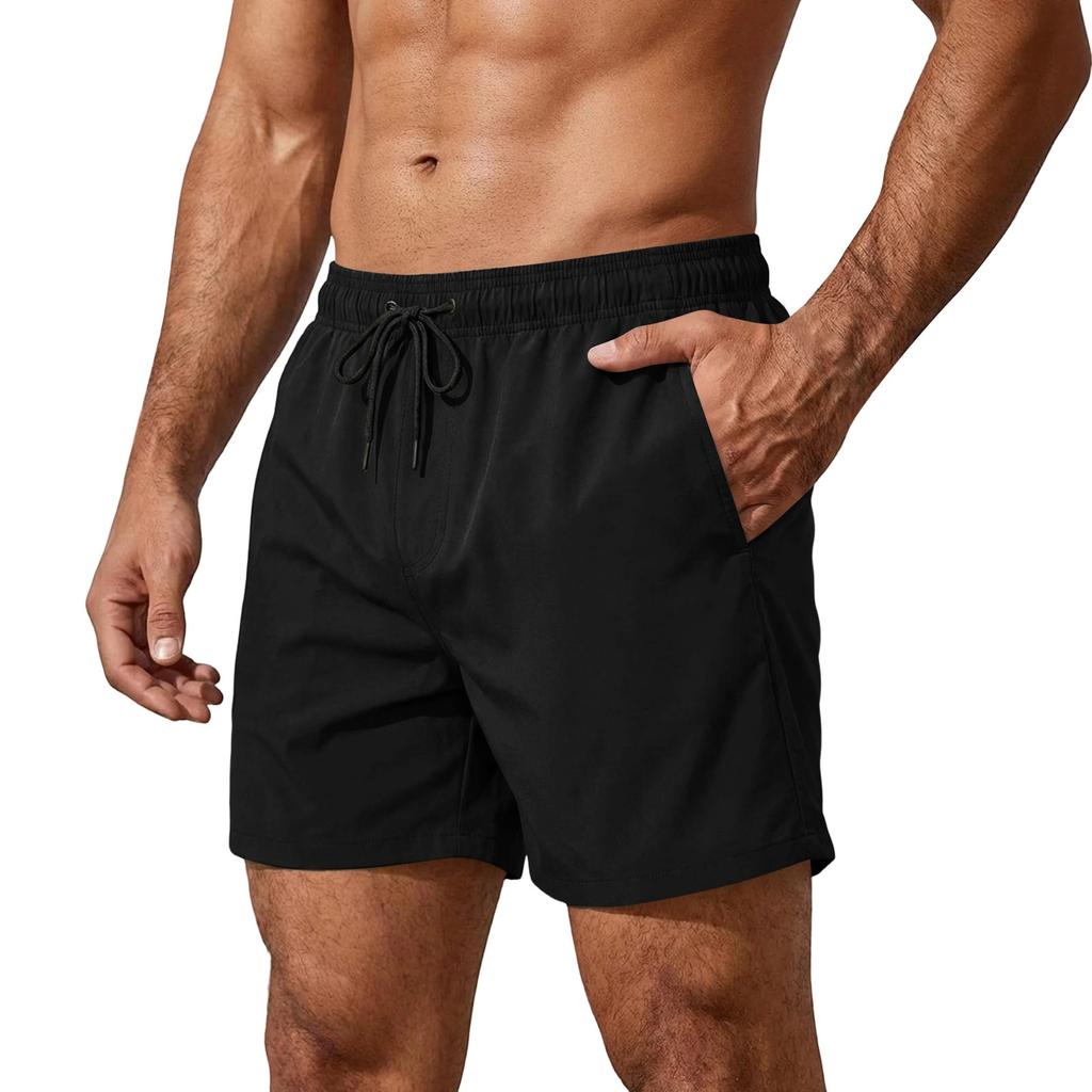 Men's Summer Drawstring Casual Shorts Men's Fashion Sports Shorts