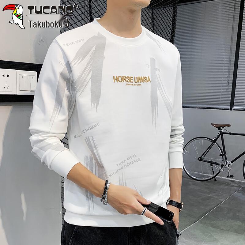 Tucano Men's Casual Long-Sleeve Round Neck Sweatshirt