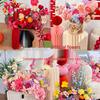 Monet Garden-Style Romantic Wedding Floral Arrangement and Table Decor