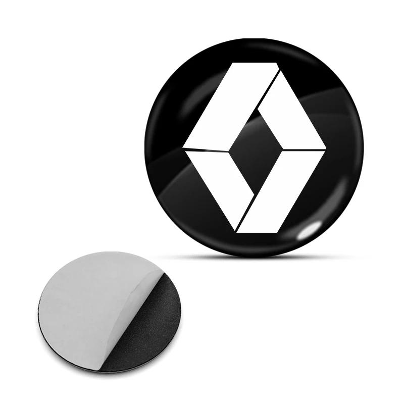 Car Lock Keyhole Stickers Door Lock Protect Car 3D Stickers Emblem For Renault Clio Laguna 2 Megane 2 3 Duster Logan Captur Y555