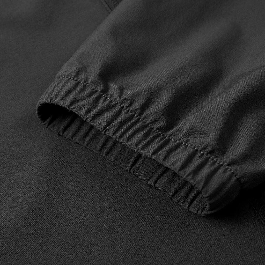 Adidas Solid Color Hooded Casual Long Sleeve Jacket Unisex Jacket Black JN8451