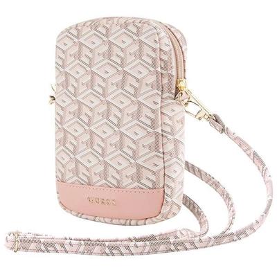 Handbag Guwbzpgcspgpróżowy/Pink Zip Gcube Bottom Stripe