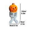 Pumpkin Resin Knight Halloween Decoration Figurine Light Garden Ornament Gift