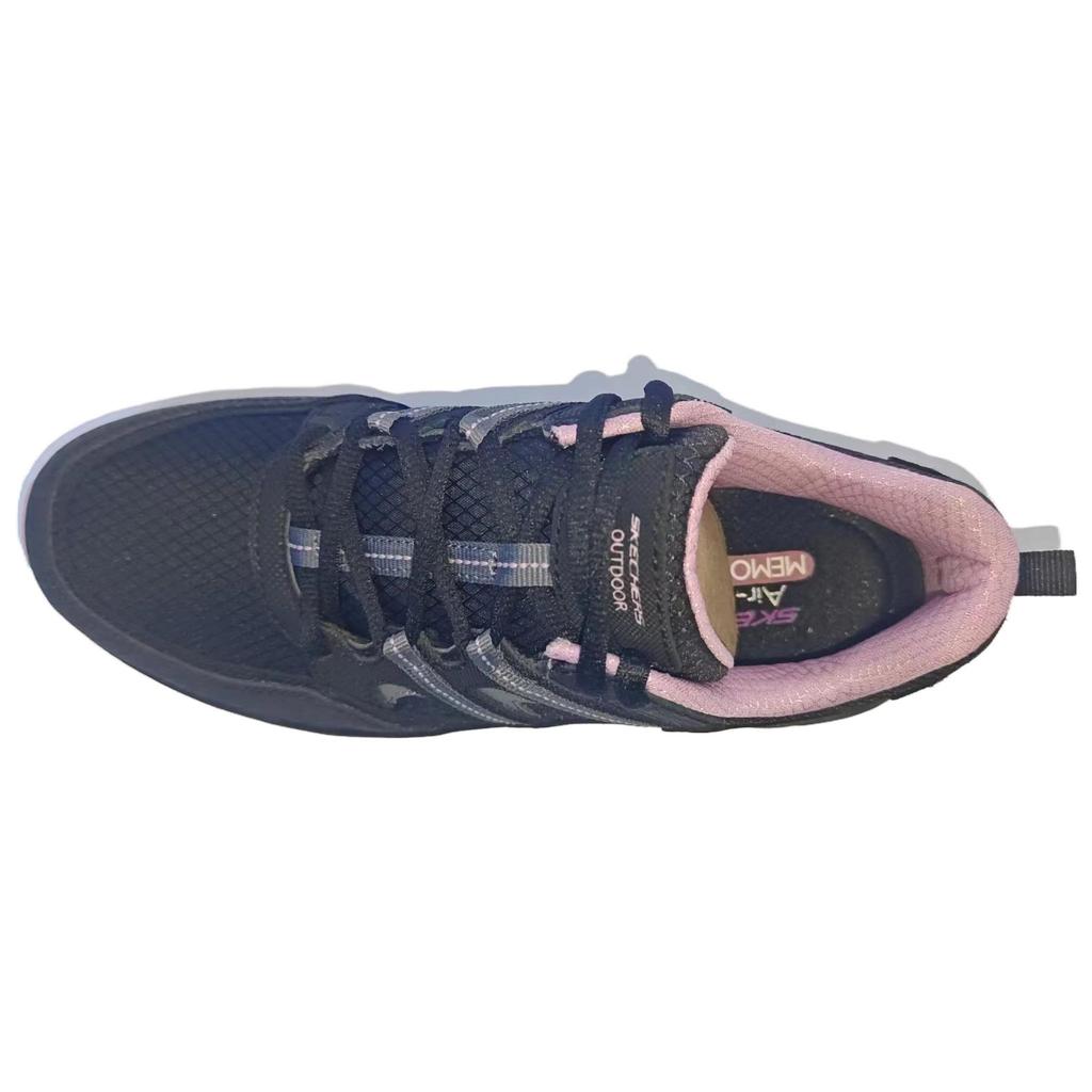 Skechers Simple Versatile Low-Top Outdoor Functional Shoes Women Shoes Black 180166-BKCC