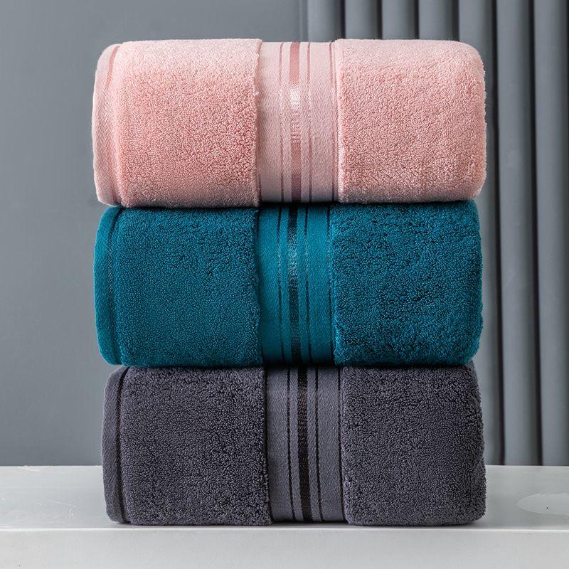 Luxury Cotton Hotel-Quality Towel: Thick, Lint-Free, Absorbent Bath Towel for Men & Women