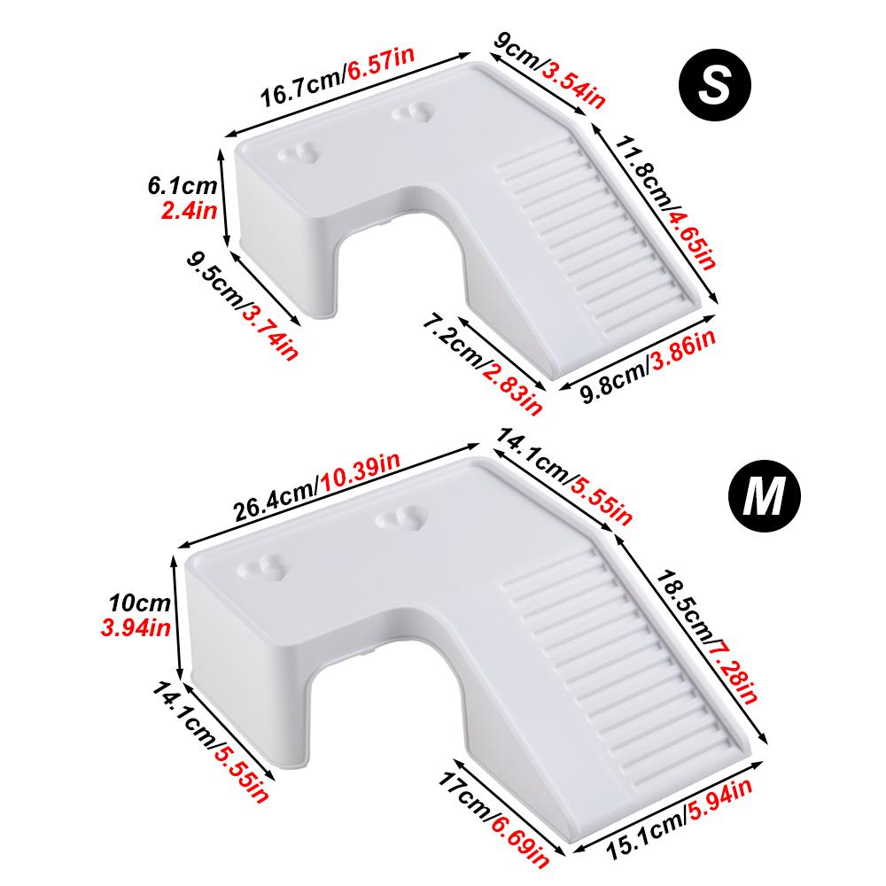 1PC Plastic Turtle Climbing Ramp with Multifunctional Sun Drying Platform Feeding & Hiding Shelter for Pet Fish Tank Box Turtles