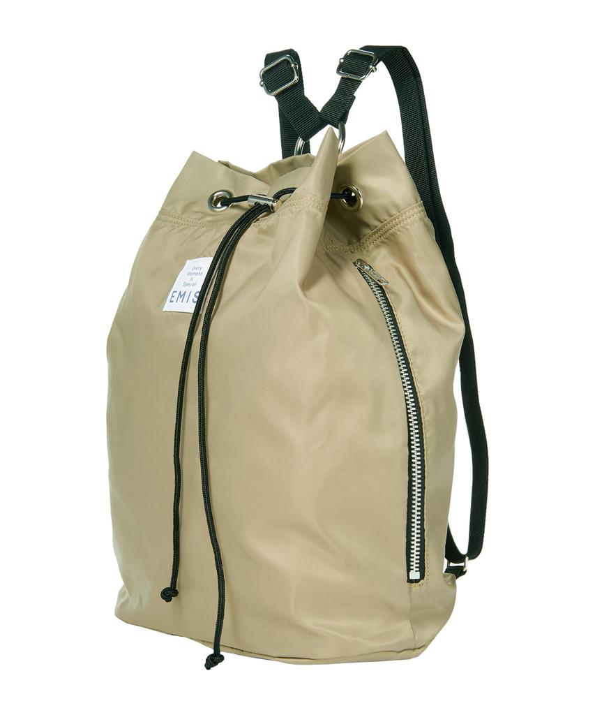 Emis Mini Back Pack-Beige