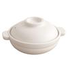 Nakagawa Masashichi Shoten Kamoshika Tool Shop Earthenware Pot, Regular, White [HD3140]