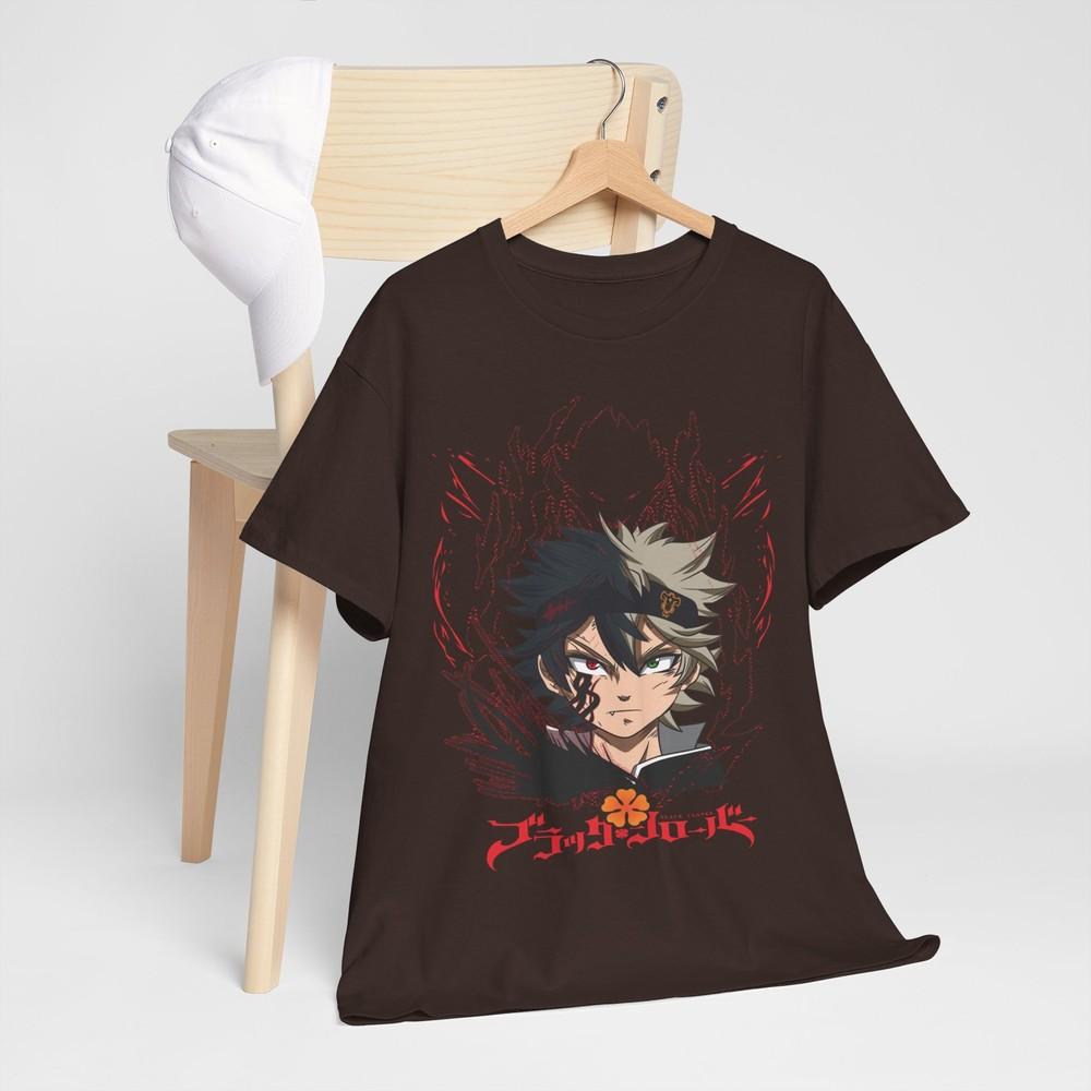Black Clover Asta Yuno Anime Unisexga Tshirt Anime Unisexga Black Shirt All Size