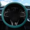 Auto-Lenkradbezug, universeller Silikon-Lenkradbezug, elastischer Handschuhbezug, Textur, weich, mehrfarbig, Auto-Dekoration, DIY-Zubehör