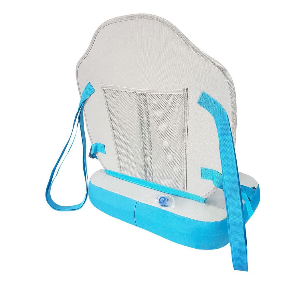 Adjustable Canoe Seat with Backrest Easy Install PVC Boat Cushion Kayak Chair for Rowboats and Paddle Boards