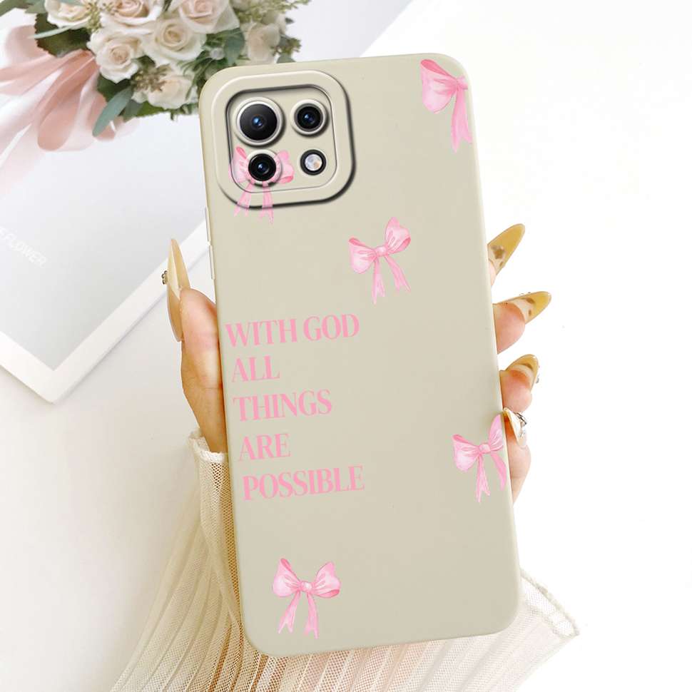 

For Xiaomi Mi 11 Lite Case Silicone Soft Cartoon Pattern For Xiaomi Mi11 Lite 11Lite Casing Protective Phone Shell Back Cover Xiaomi Mi 11 Lite