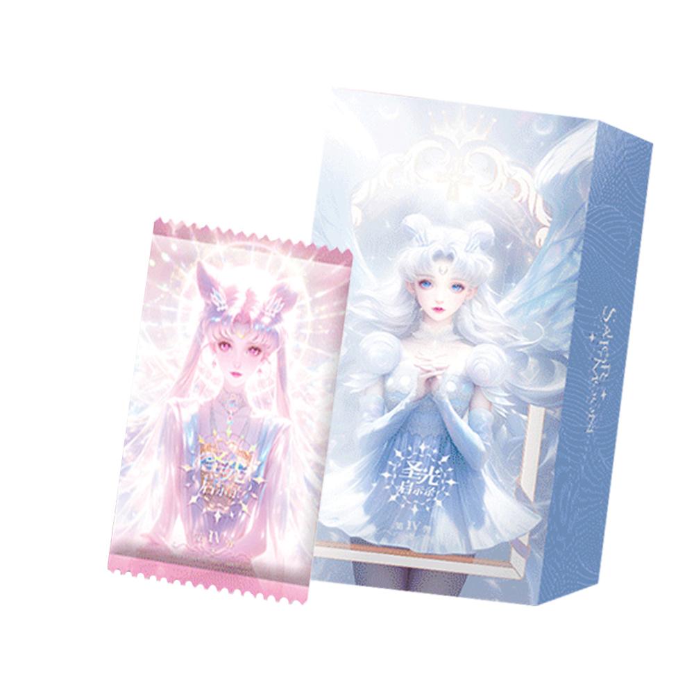 Sailor Moon Card Silver Kingdom Tsukino Usagi Luna Takeuchi Fantasy Magic Eternal Crystal Anime PR Collection Card Toy Gift