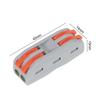 10pcs Wire Connectors Compact Splicing Connectors Cable Connector Set Lever Lock Connectors Universal Wiring Cable