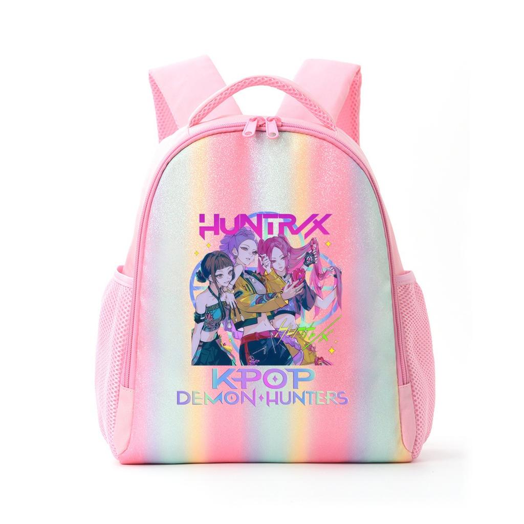 Kpop Witch Hunters Children'S Backpack Elementary School Student Rainbow School Bag Children'S Backpack Travel Lightweight Leisure