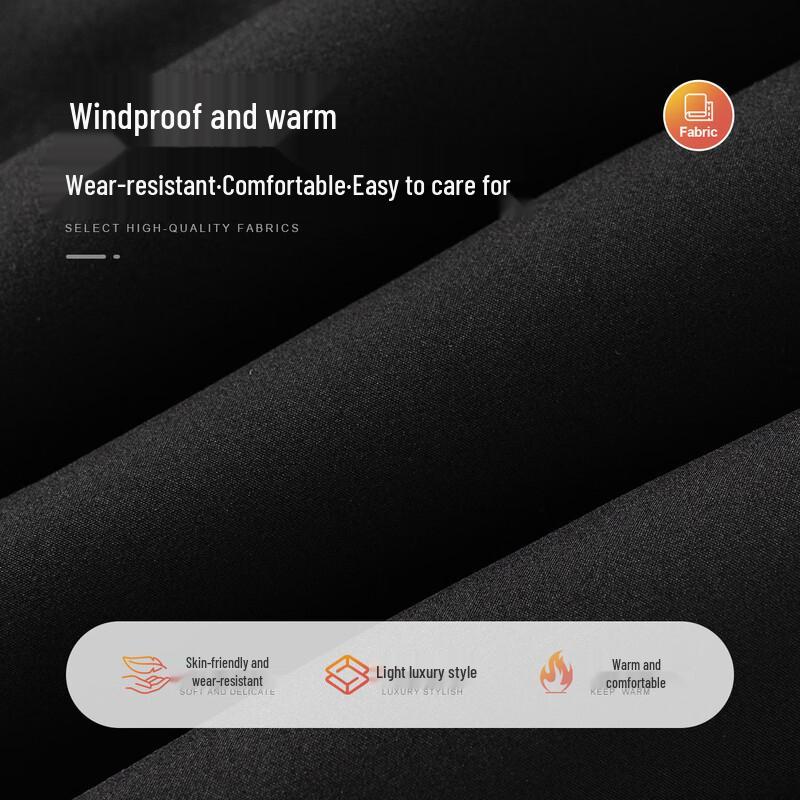 MONTAGUT Men's Heavyweight Goose Down Winter Pants