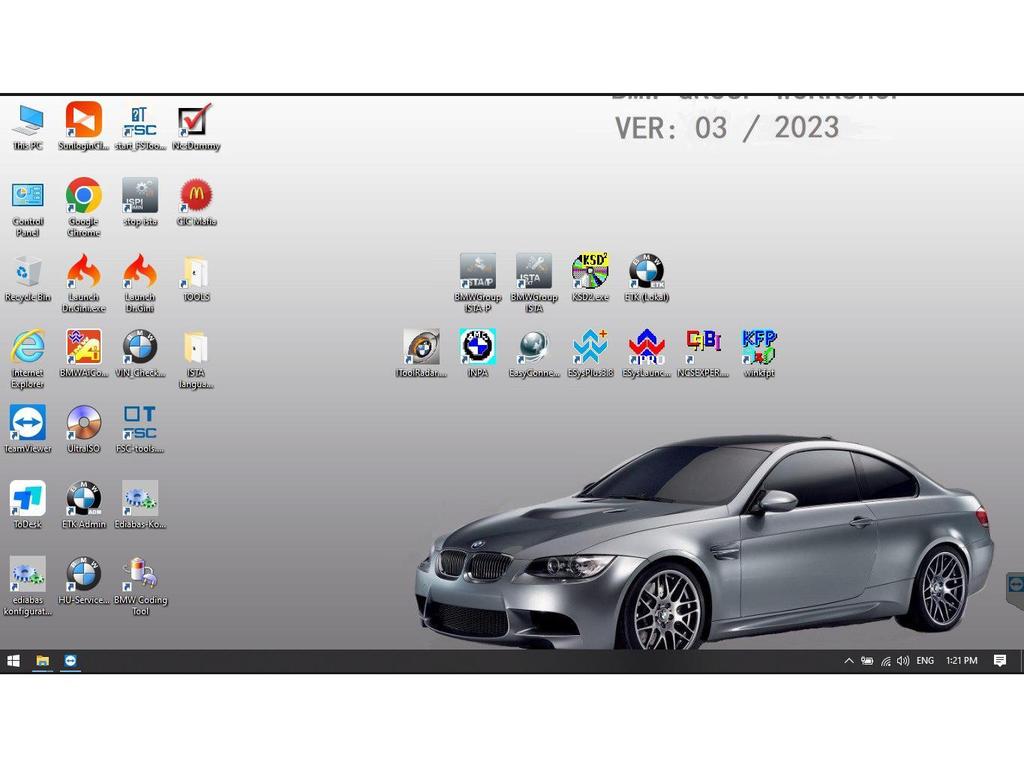 BMW ICOM NEXT Trådløst Diagnoseverktøy for ISTA V4.42 ICOM A2