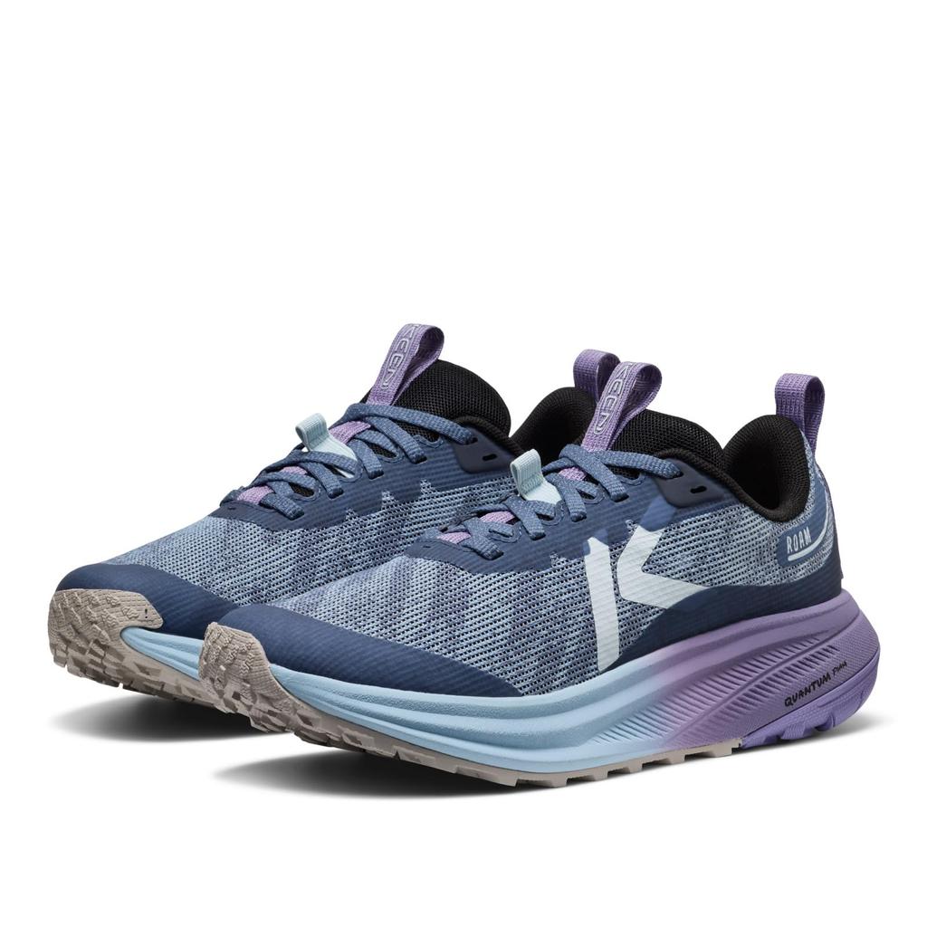 ROAM Trail Running Shoes for Vintage Size Cm [KEEN] Women, Indigo/Ballad Blue, 24.0