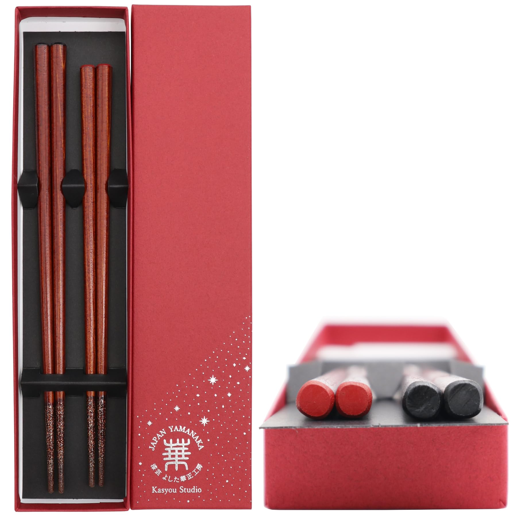 

Kasyou Studio Уруси Кенко Ното Хиба Палочки для еды Спецификация Подарочная коробка Традиционное ремесло, выполненное мастерами в Вадзиме и Каге Эти уникальные