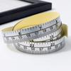 1Roll Measurement Tools Double Scale Sewing Machines Sticker Soft Sewing Table Measuring Flexible Ruler Self Adhesive DIY 150CM