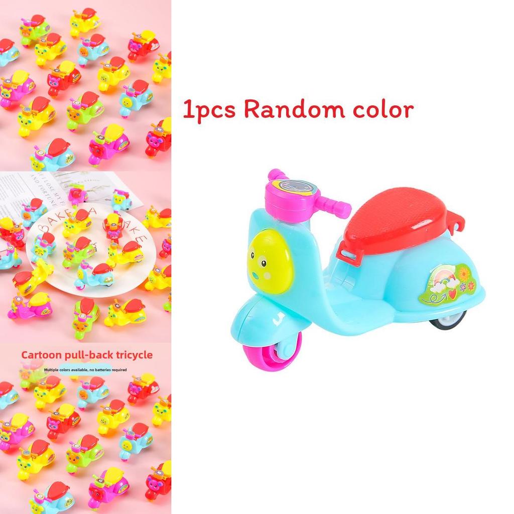 Simulation Mini Inertia Animal Design Motorcycle Children Toy For Kids Learning And Fine Motor Skills Enhancement