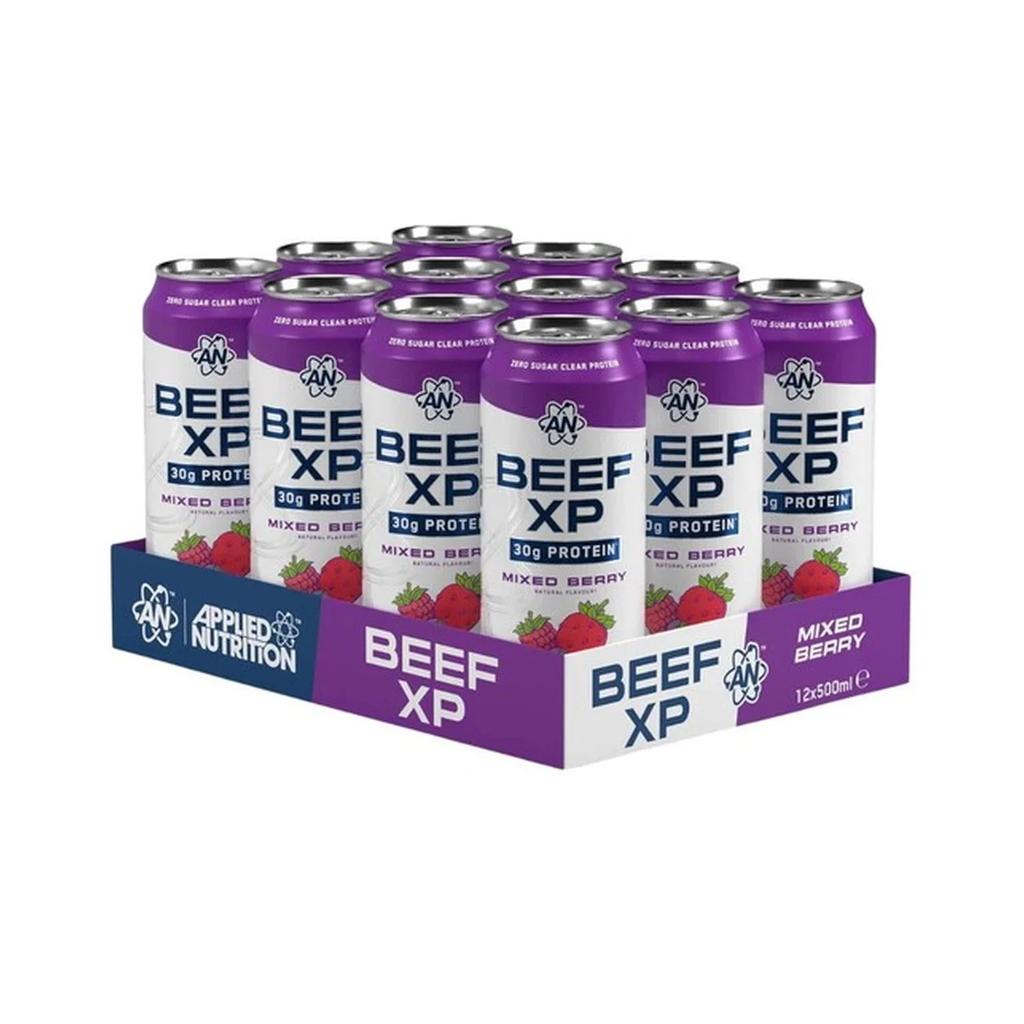 Beef XP Cans, Mixed Berry - 12 X 500 Ml.