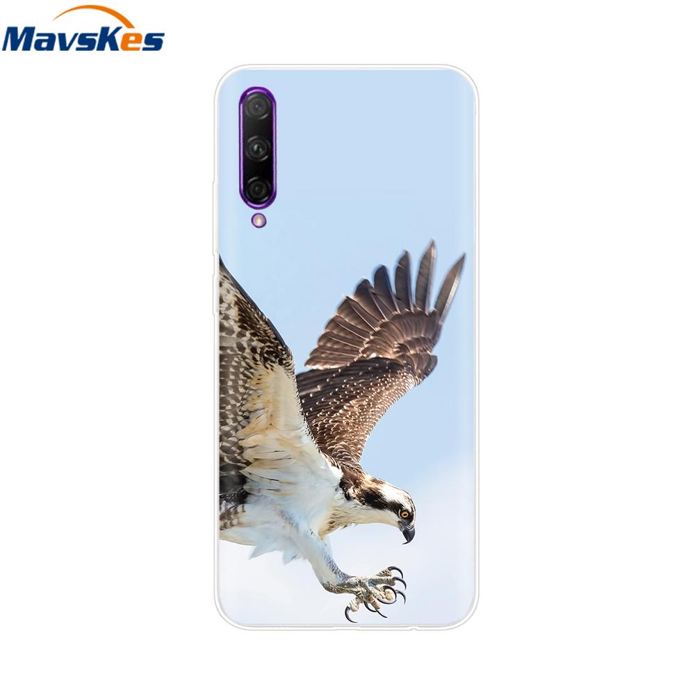 For Huawei P Smart Pro Case Cute Candy Painted Cover Soft Silicone Phone Case For Huawei P Smart Pro 2019 Cover Coque Bumper