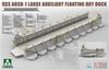 Takom US Navy Split Floating Dock Plastic Model TKO6006 Molded Color 1/350 ABSD-1