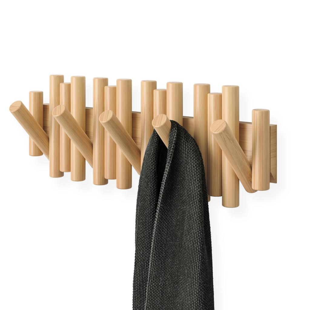 Umbra Wandhaken, Wandaufhänger, 5er-Set, Natur, PICKET 21011471390