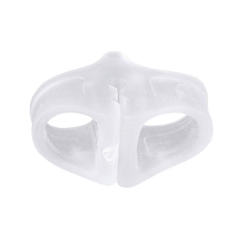 

1Pcs Silicone Toe Spreader – Foot Care Tool for Bunion and Hallux Valgus Correction, Finger-Safe Design прозрачный