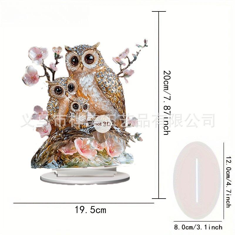 

New Mother s Day Animal Edition Mother and Child Love Tabletop Ornament Decorative Family Party Ornament - 2D Flat Acrylic Desktop Ornament E