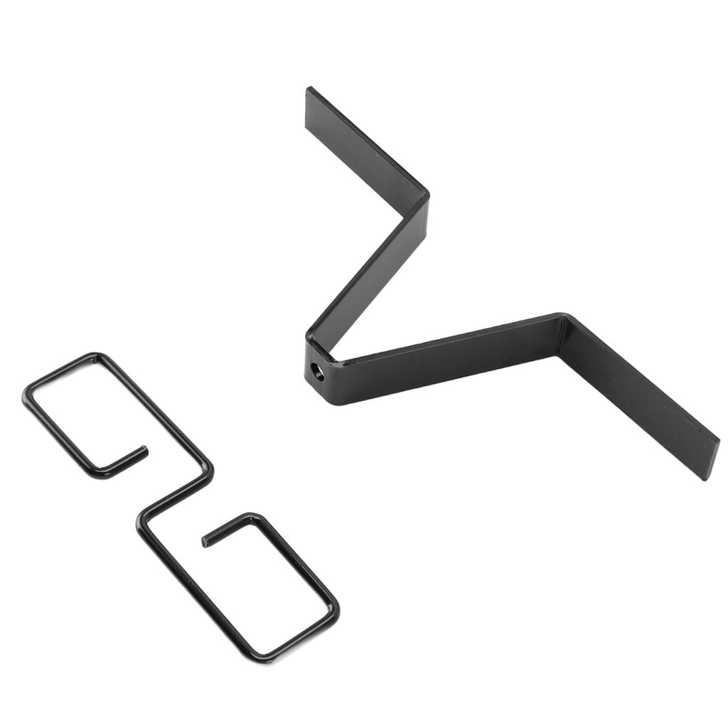 Rain Chain Gutter Clip V Hook Adapter, Premium Iron, Installation Easy,   Fit,  , Water Diverter Accessories