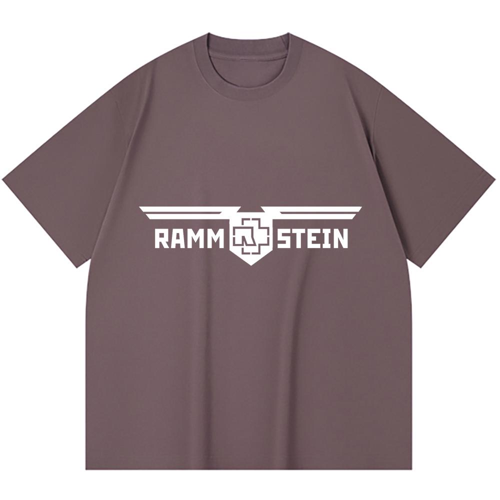 230 g/m² 100% Baumwolle Heavy Metal T-Shirt Rockband Beliebte Musik Druck Unisex Schweres Baumwoll-T-Shirt