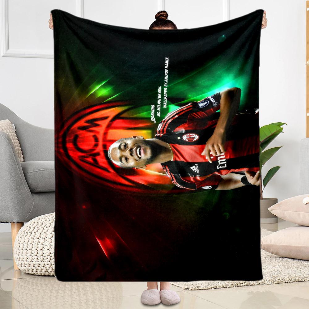 Ac Milan Celebration Blanket Durable Comfort Suitable for Office Couch Picnics for All Occasions Warmthful Decor