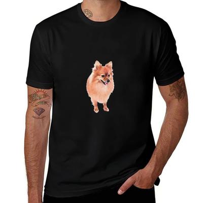 Pomeranian Shirt TShirt Summer Holiday Casual Tee