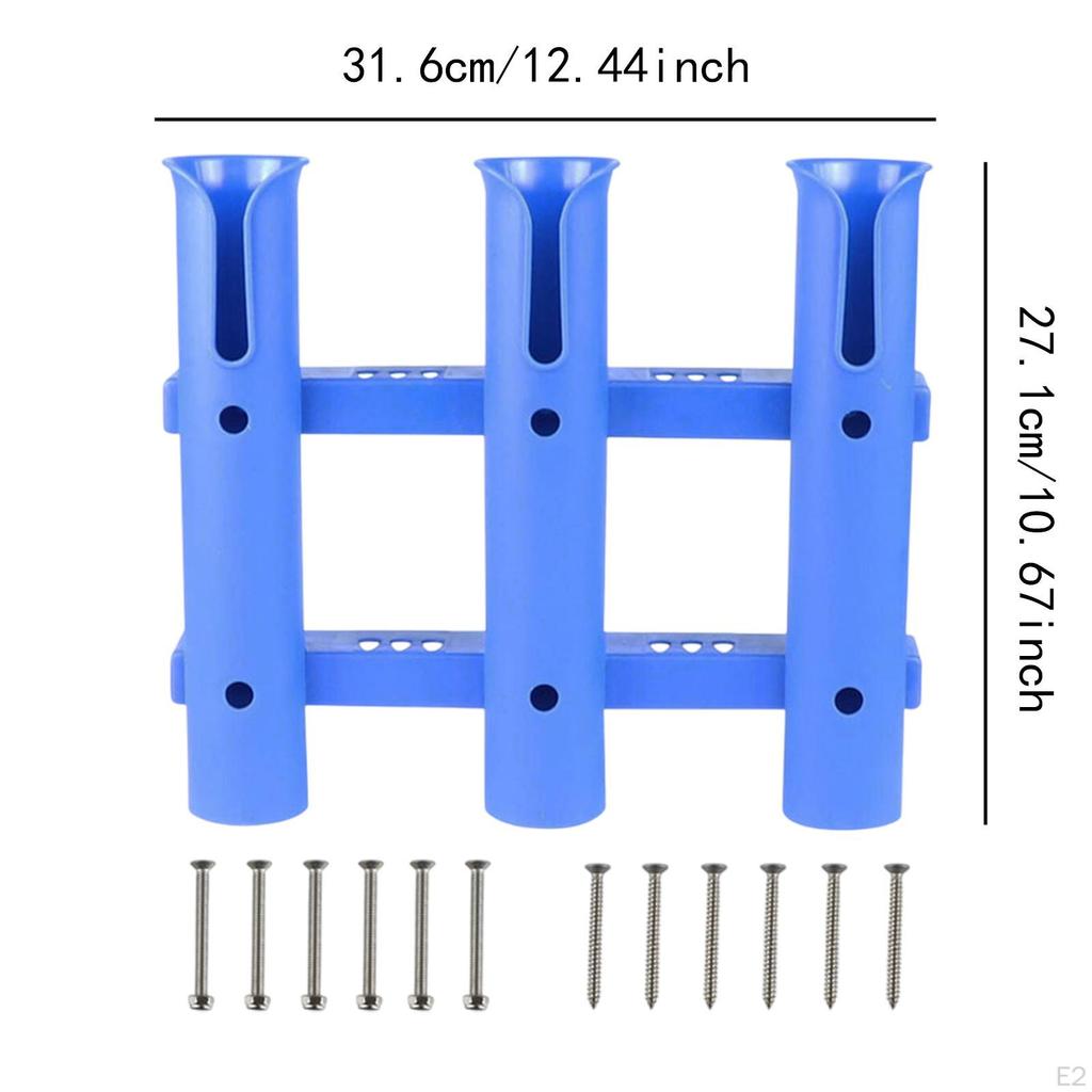 3 mit Angelrutenhalter
