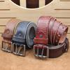 Italian Imported Thick Cowhide Leather Pin Buckle Belt - Korean Style Versatile Men's Jean Accessory