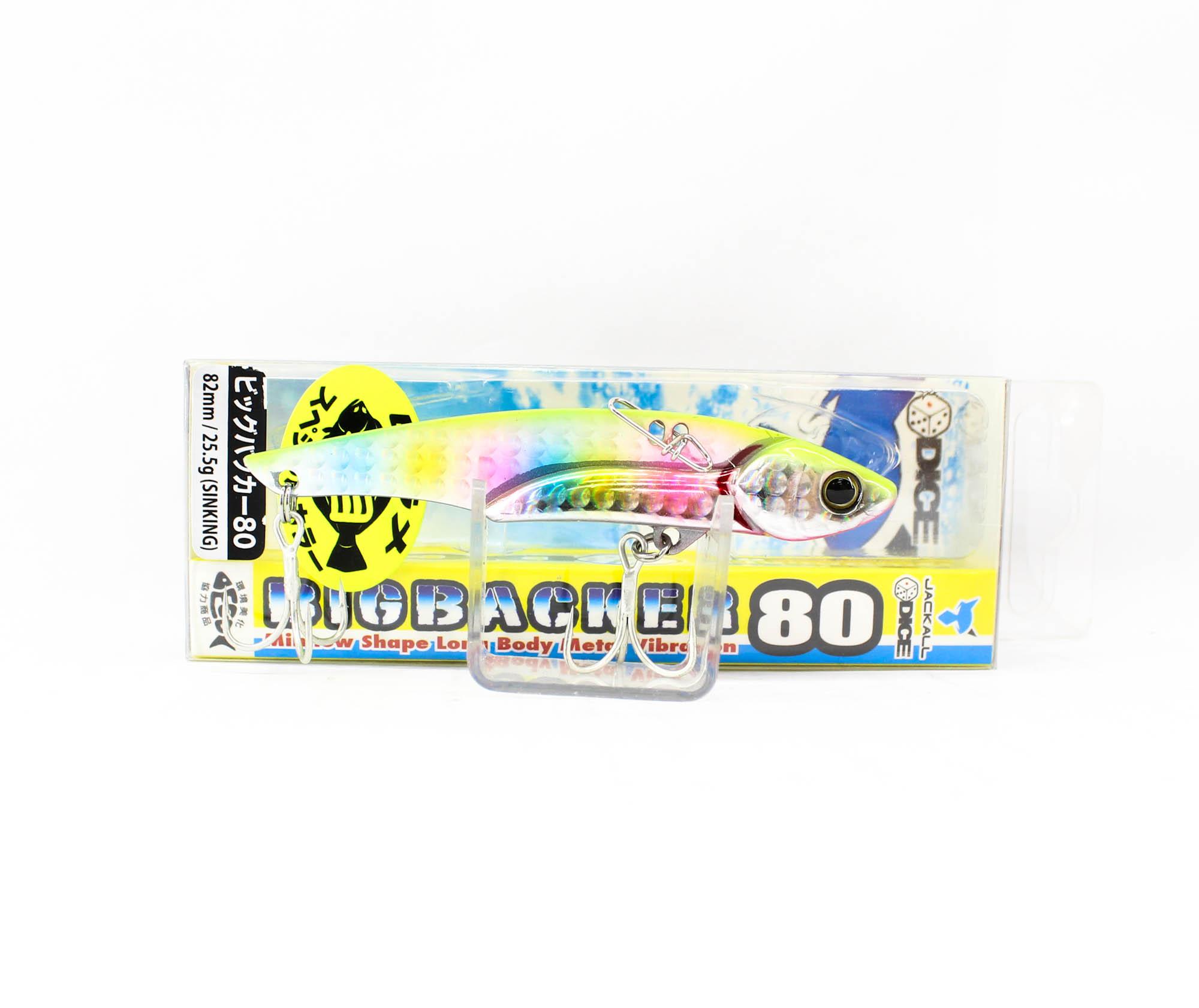 

Jackall Big Backer 80 Metal Vibe 25.5 grams Sinking Lure Chart Candy (7449)